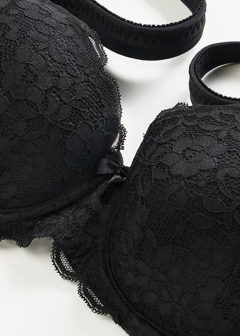 Reggiseno con coppe preformate e spalline imbottite, bonprix