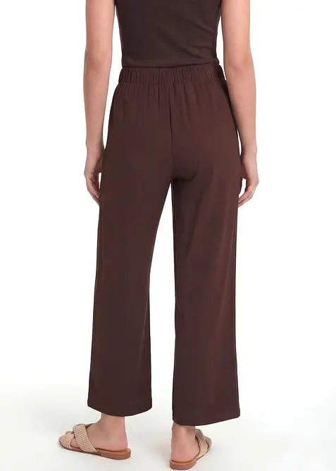 Pantaloni in jersey di misto viscosa, bonprix