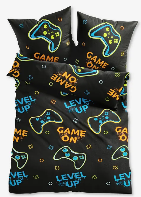 Biancheria da letto in fantasia gamer, bonprix