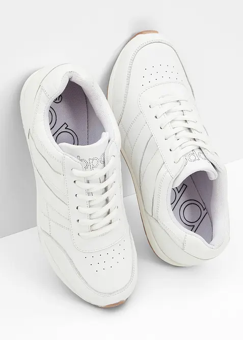 Sneaker in pelle, bonprix