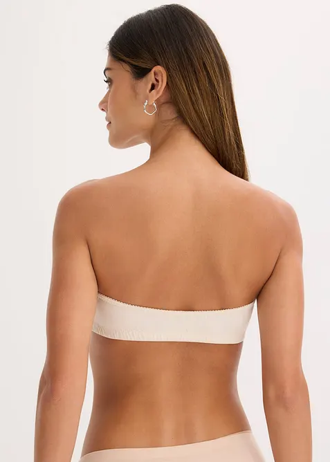 Reggiseno a fascia con cotone biologico (pacco da 2), bonprix