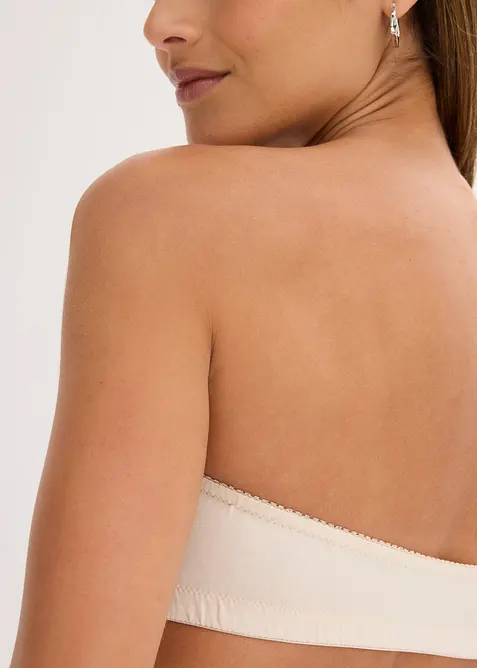 Reggiseno a fascia con cotone biologico (pacco da 2), bonprix