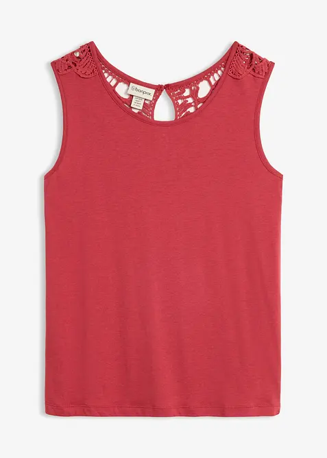 Top con pizzo, bonprix