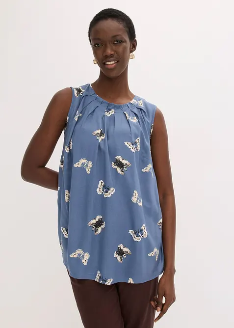 Top in viscosa fluente, bonprix