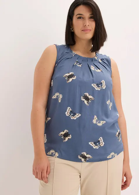 Top in viscosa fluente, bonprix