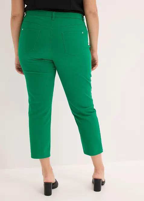 Pantaloni cropped elasticizzati, bonprix