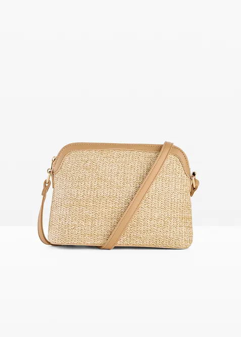 Borsa a tracolla effetto paglia, bonprix