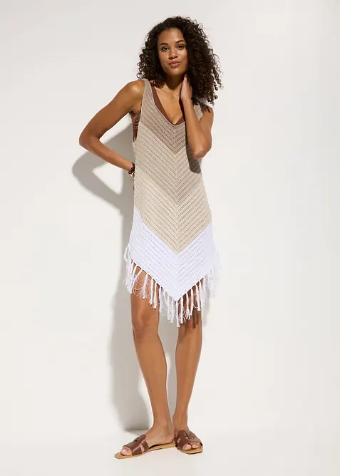 Abito da mare in maglia leggera, bonprix