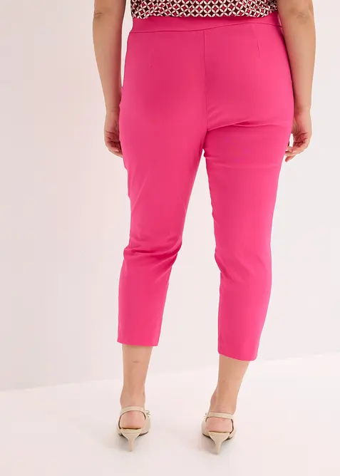 Pantaloni cropped in bengalina, bonprix