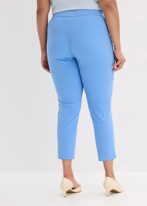 Pantaloni cropped in bengalina, bonprix