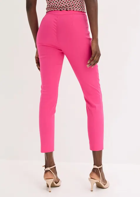 Pantaloni cropped in bengalina, bonprix