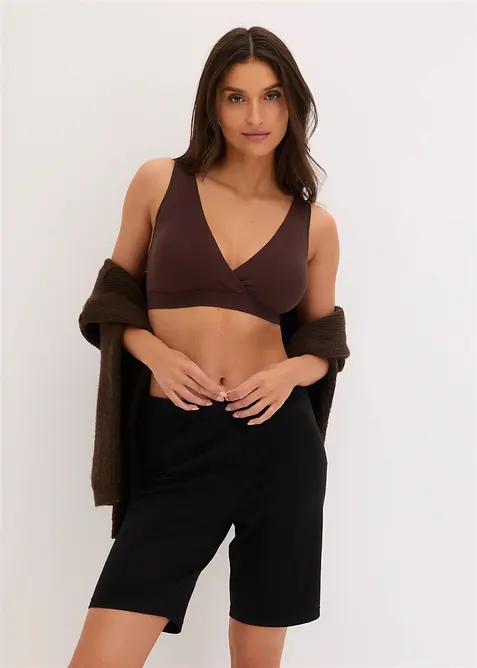 Reggiseno da allattamento senza ferretto con cotone biologico (pacco da 2), bonprix