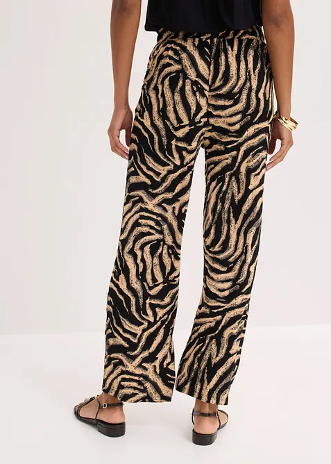 Pantaloni in jersey di misto viscosa fluido, bonprix