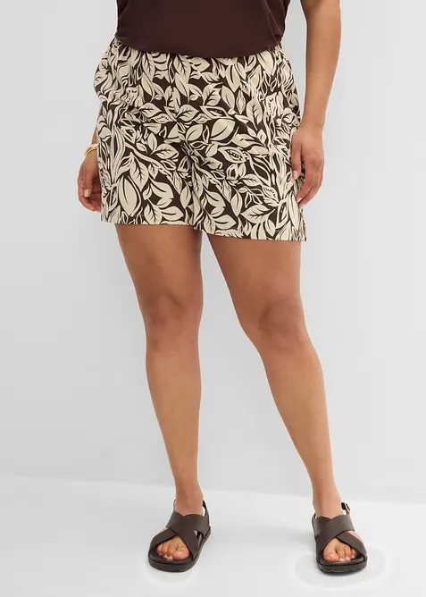 Shorts di jersey in misto cotone elasticizzato, bonprix