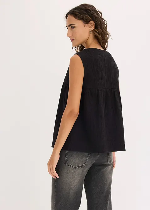 Top in mussola, bonprix