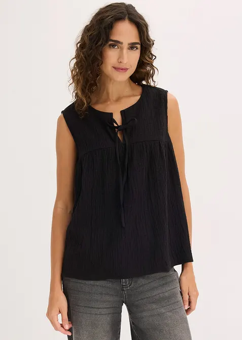 Top in mussola, bonprix