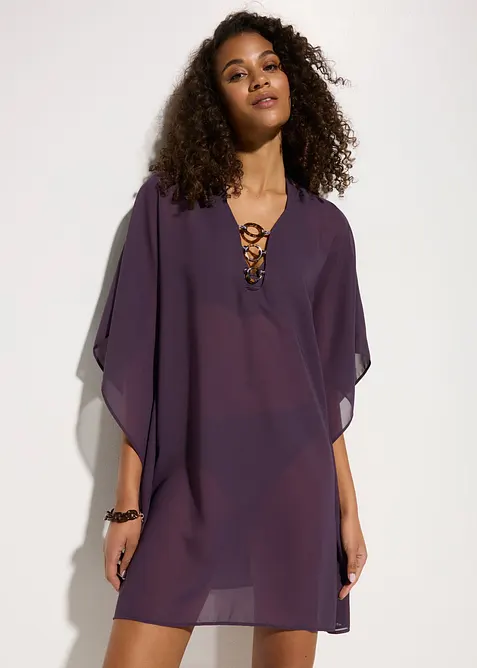 Tunica copricostume in chiffon leggero, bonprix