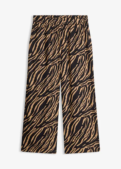 Pantaloni in viscosa con elastico in vita, bonprix