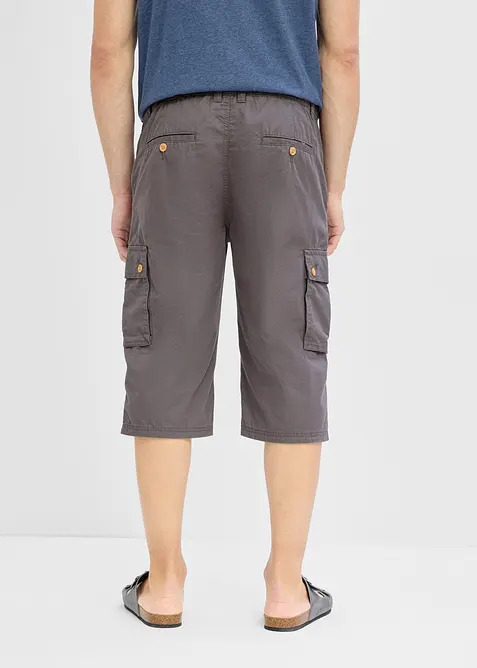 Bermuda cargo in puro cotone, regular fit, bonprix