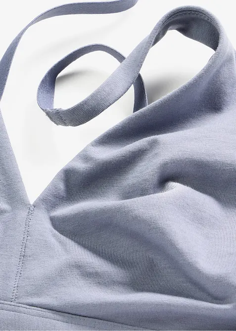 Bralette senza ferretto con cotone biologico, bonprix