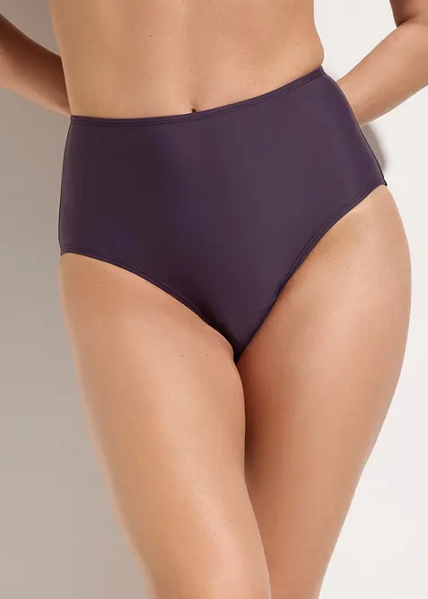 Slip a vita alta per bikini (pacco da 2), bonprix
