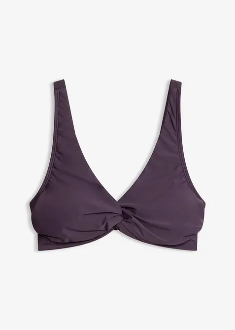 Reggiseno a bustier per bikini con dettaglio attorcigliato, bonprix