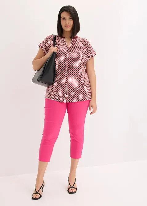 Top in misto viscosa fluido, bonprix