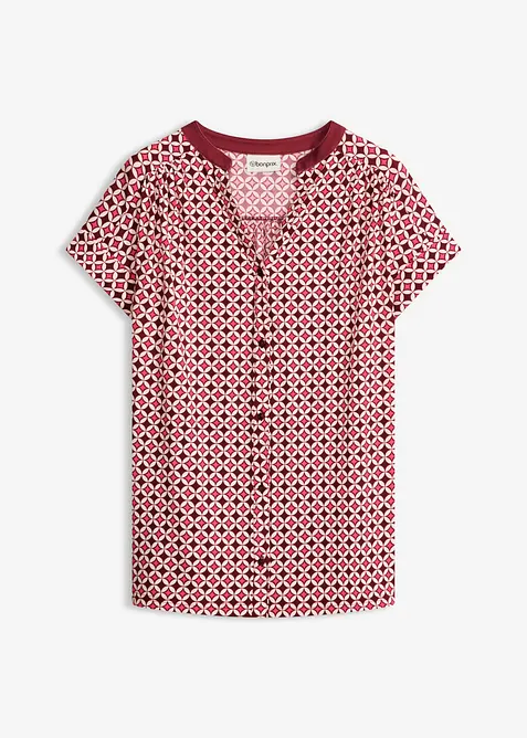Top in misto viscosa fluido, bonprix