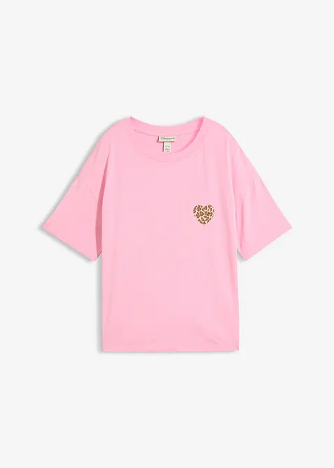 Maglietta cropped con spalle scese, bonprix