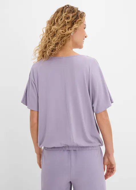 Maxi maglia in misto viscosa morbido, bonprix