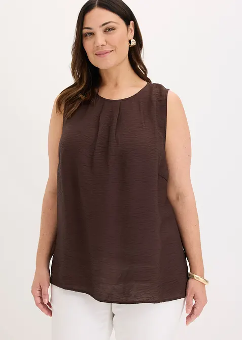Top in misto viscosa fluido, bonprix