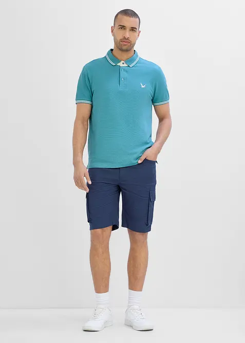 Polo in piquet di puro cotone, bonprix