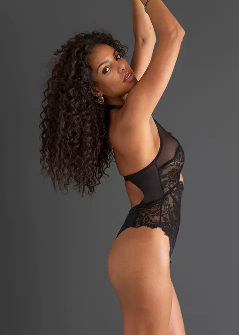 Body con perizoma ouvert, bonprix