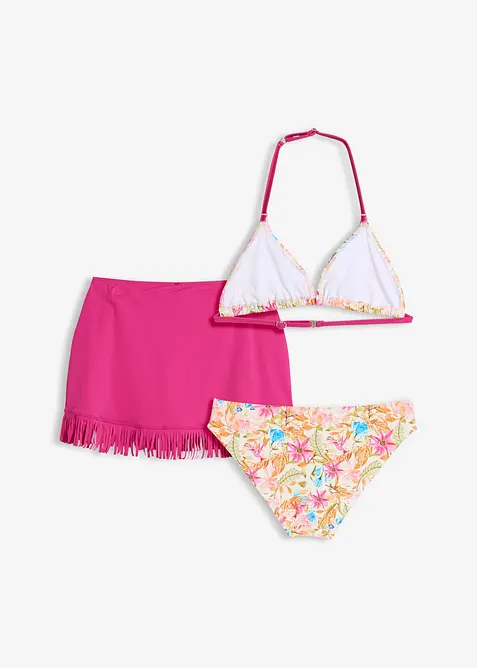 Bikini e gonna (set 3 pezzi), bonprix