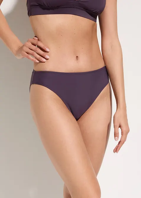 Slip per bikini con sgambatura alta (pacco da 2), bonprix