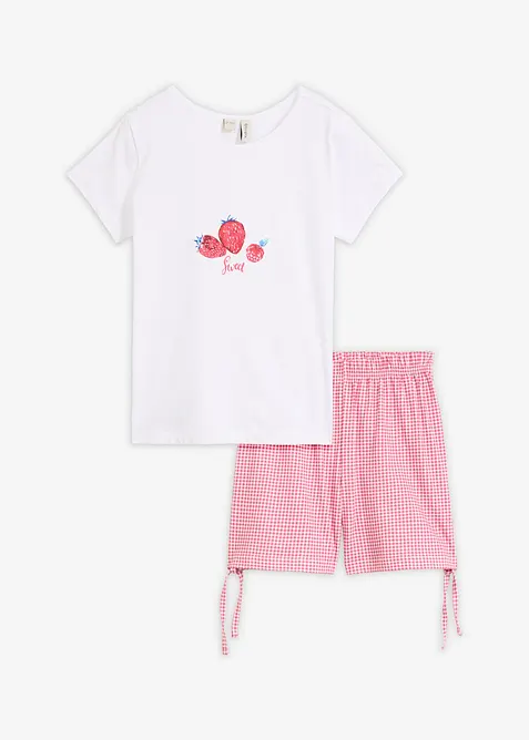Pigiama estivo in puro cotone, bonprix