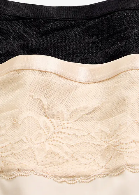 Panty lasercut con effetto modellante leggero (pacco da 2), bonprix