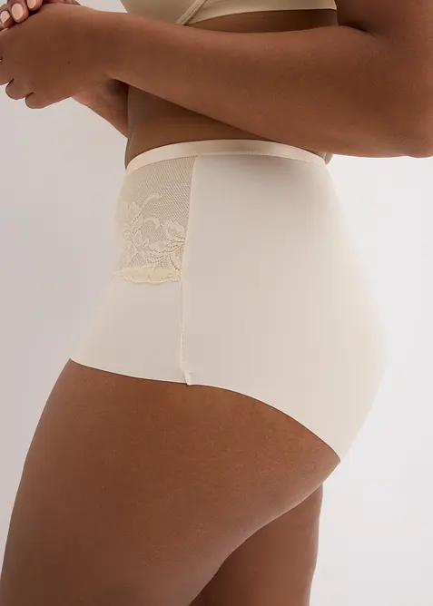 Panty lasercut con effetto modellante leggero (pacco da 2), bonprix