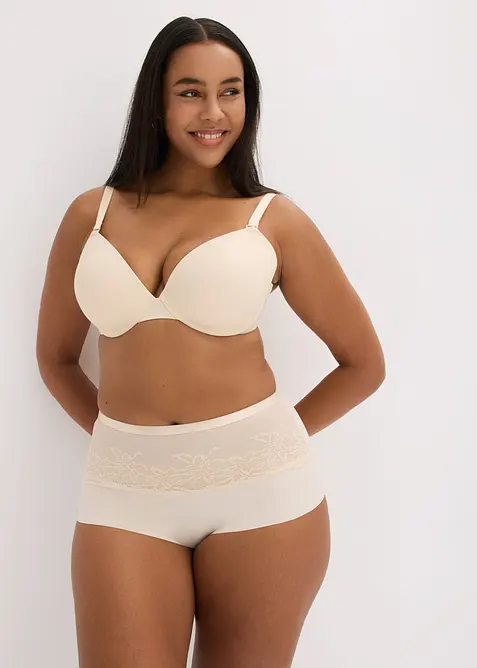 Panty lasercut con effetto modellante leggero (pacco da 2), bonprix