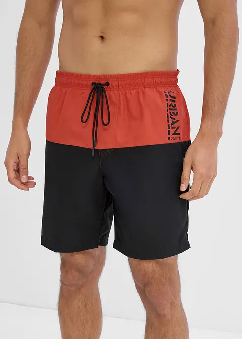 Pantaloncini da mare in color block, bonprix