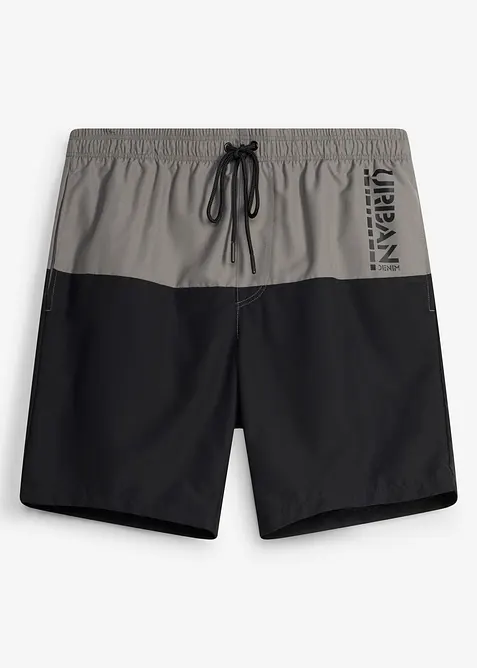 Pantaloncini da mare in color block, bonprix