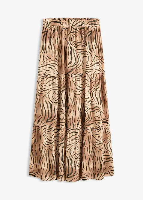 Gonna lunga in misto viscosa, bonprix