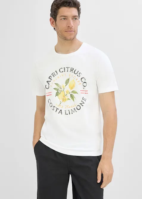 T-shirt in puro cotone biologico, bonprix