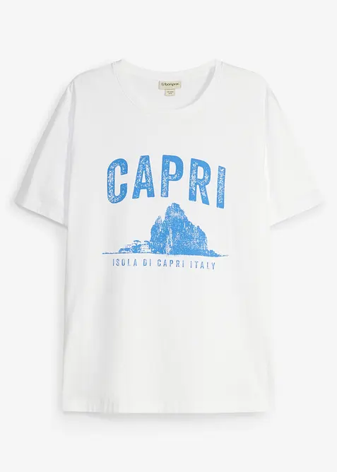 T-shirt in puro cotone biologico, bonprix