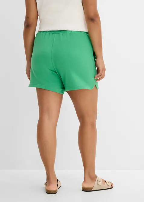 Shorts in felpa di puro cotone biologico, bonprix