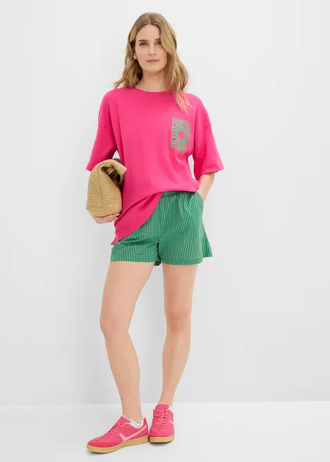 Maxi maglia in puro cotone biologico, bonprix