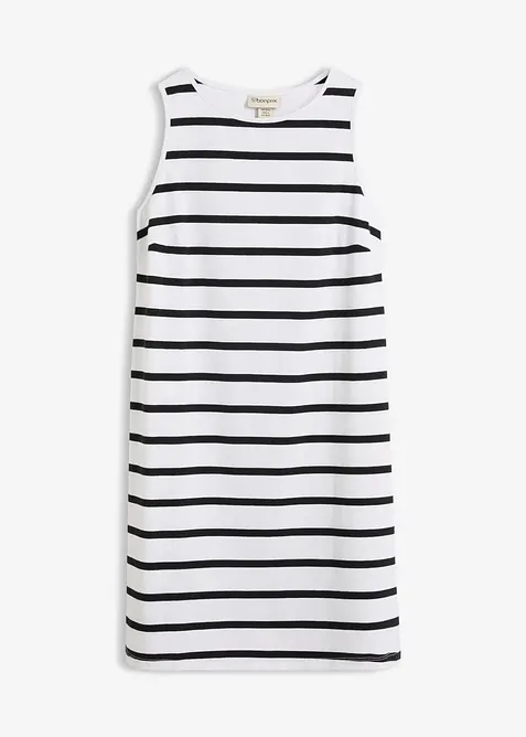 Abito in jersey di misto cotone biologico elasticizzato, bonprix