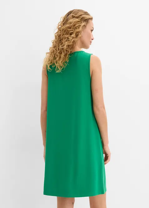 Abito in jersey di misto cotone biologico elasticizzato, bonprix