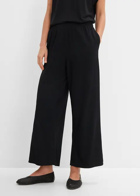 Pantaloni in jersey di misto modal morbido, bonprix
