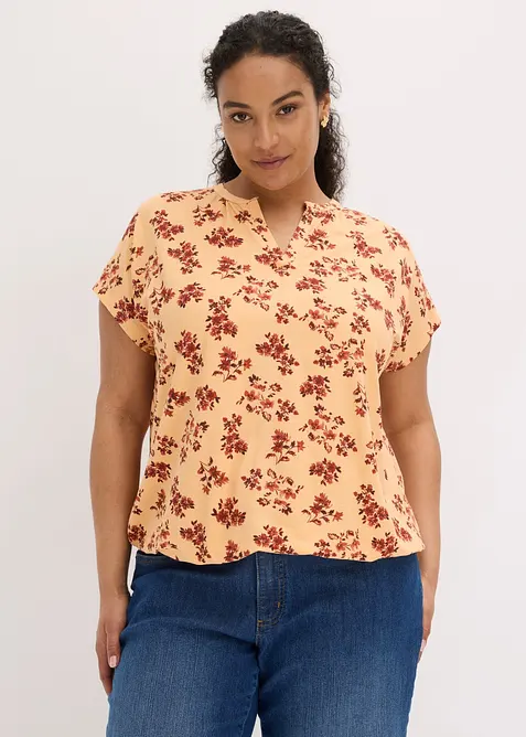 Maglia lunga in viscosa morbida, bonprix